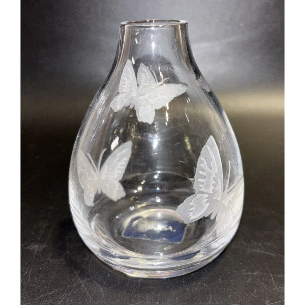 Mikasa Modern Butterfly Bud Vase 4
